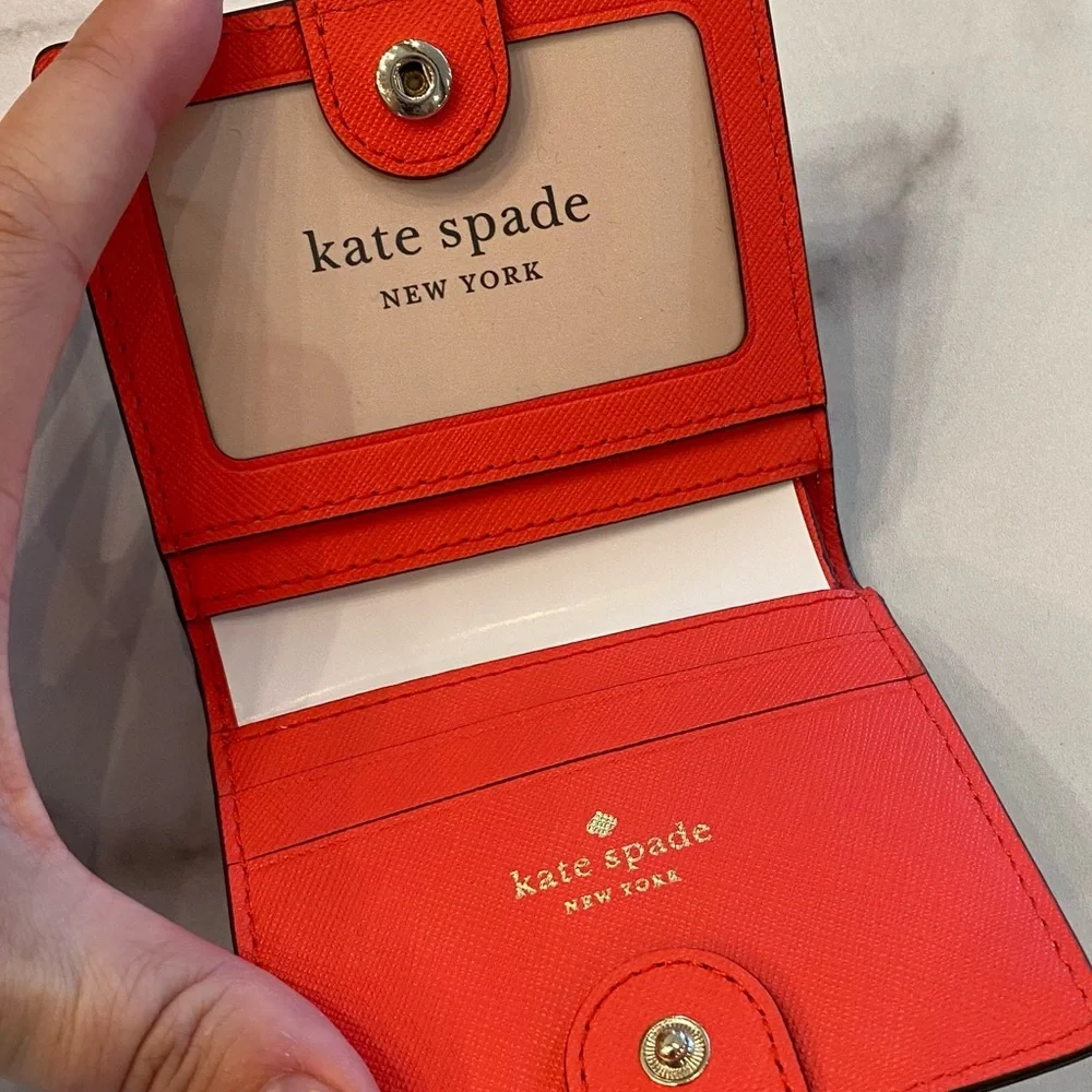 KATE SPADE Cove Street Strawberry Serenade Small Wallet